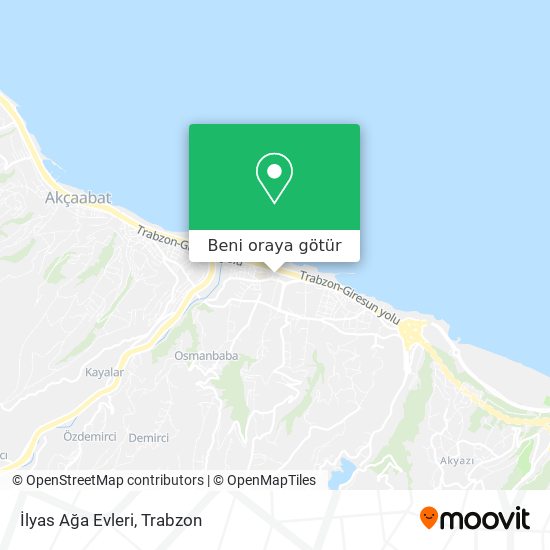 İlyas Ağa Evleri harita
