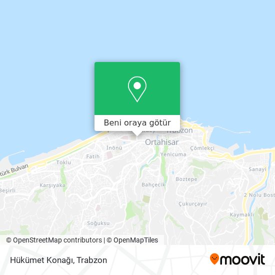 Hükümet Konağı harita