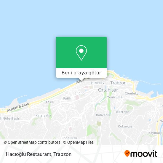 Hacıoğlu Restaurant harita