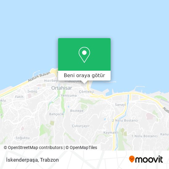 İskenderpaşa harita