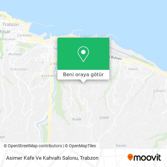 Asimer Kafe Ve Kahvaltı Salonu harita