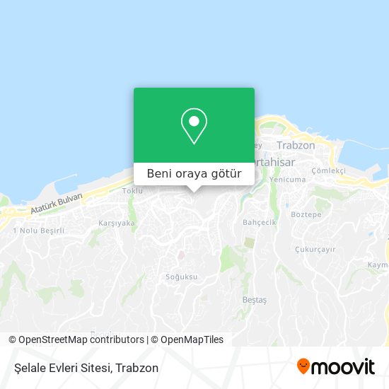 Şelale Evleri Sitesi harita