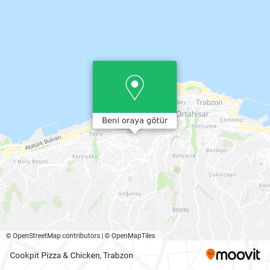 Cookpit Pizza & Chicken harita
