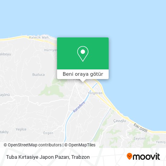 Tuba Kırtasiye Japon Pazarı harita