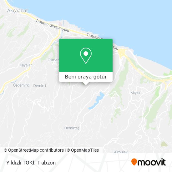 Yıldızlı TOKİ harita