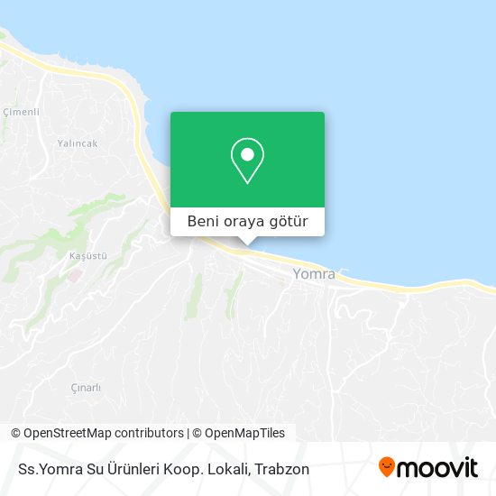 Ss.Yomra Su Ürünleri Koop. Lokali harita