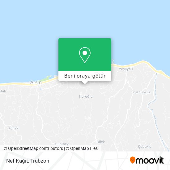 Nef Kağıt harita