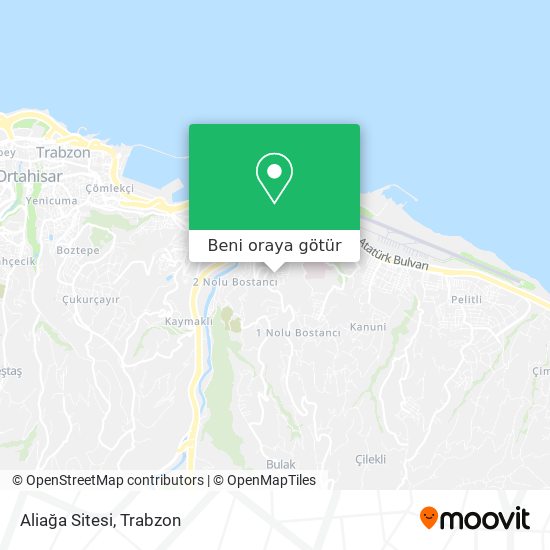 Aliağa Sitesi harita