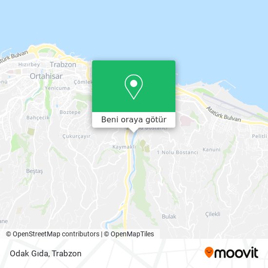 Odak Gıda harita