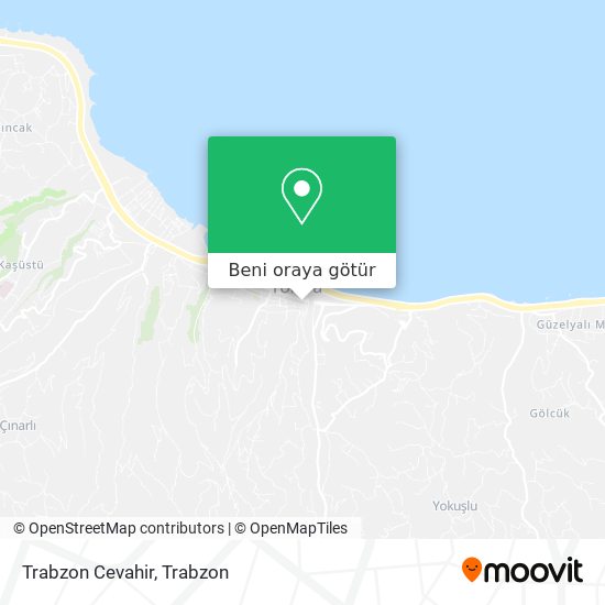 Trabzon Cevahir harita