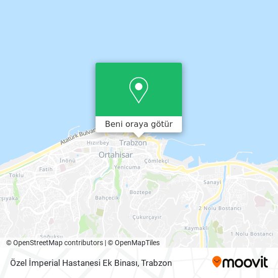 Özel İmperial Hastanesi Ek Binası harita