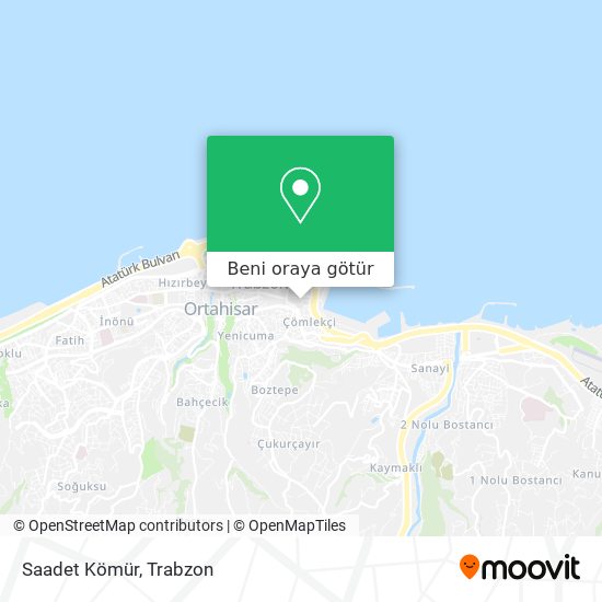 Saadet Kömür harita