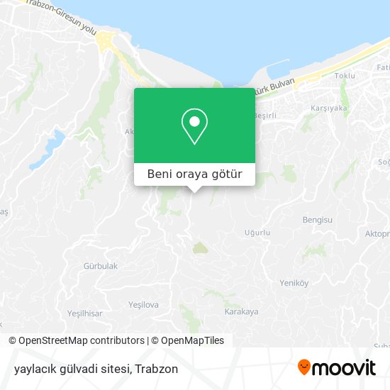 yaylacık gülvadi sitesi harita