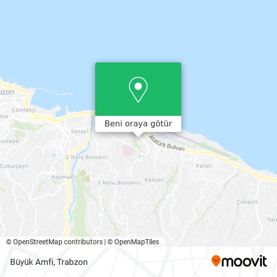 Büyük Amfi harita