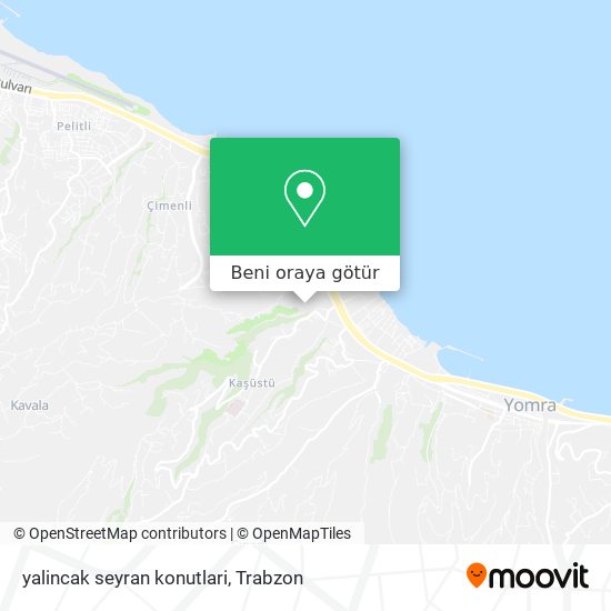 yalincak seyran konutlari harita