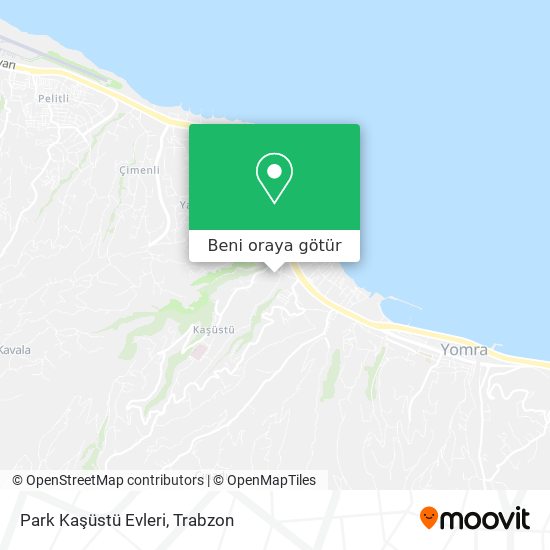 Park Kaşüstü Evleri harita