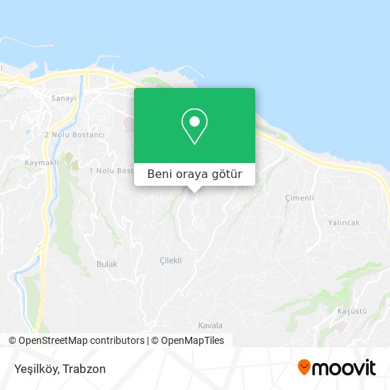 Yeşilköy harita