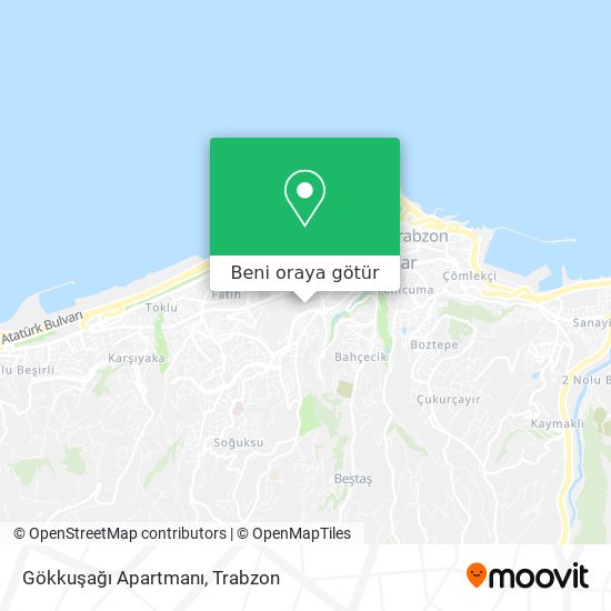 Gökkuşağı Apartmanı harita