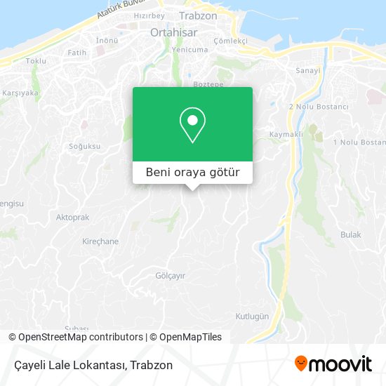Çayeli Lale Lokantası harita