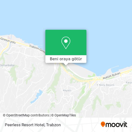 Peerless Resort Hotel harita