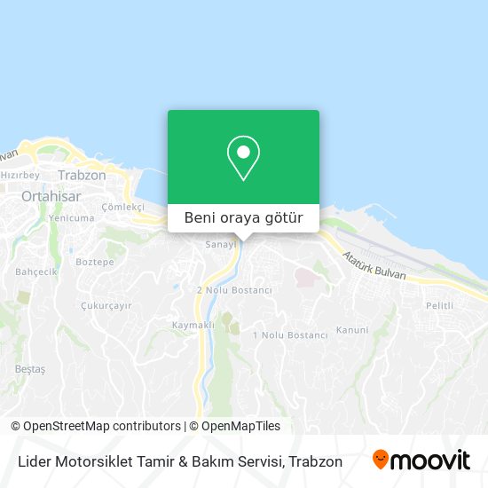 Lider Motorsiklet Tamir & Bakım Servisi harita
