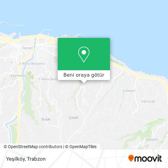Yeşilköy harita