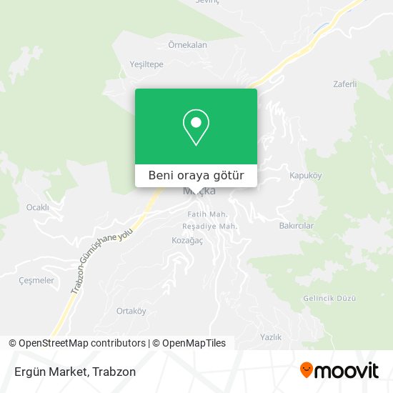 Ergün Market harita