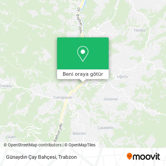 Günaydın Çay Bahçesi harita