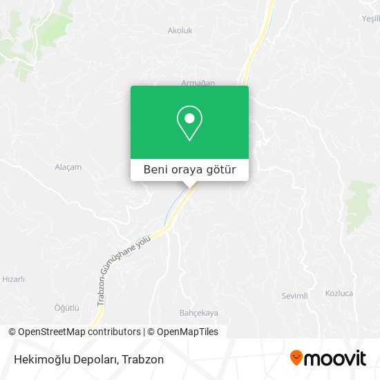Hekimoğlu Depoları harita