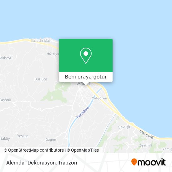 Alemdar Dekorasyon harita