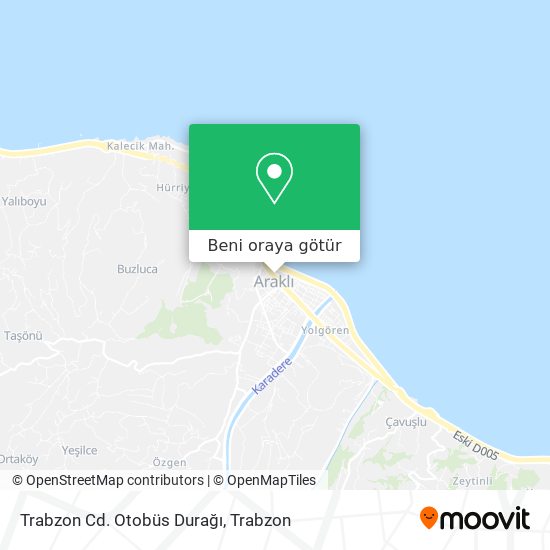 Trabzon Cd. Otobüs Durağı harita