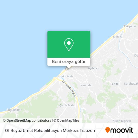 Of Beyaz Umut Rehabilitasyon Merkezi harita