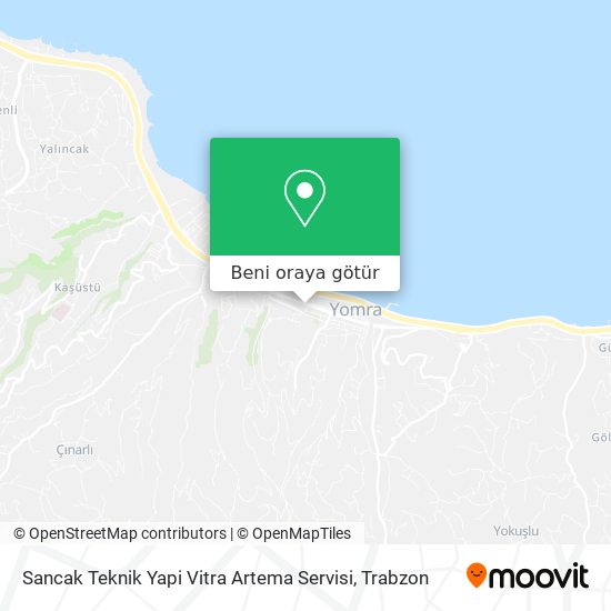 Sancak Teknik Yapi Vitra Artema Servisi harita