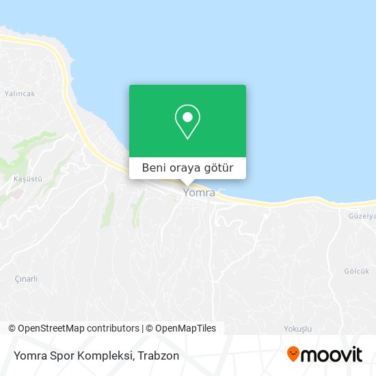 Yomra Spor Kompleksi harita
