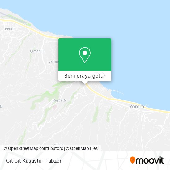 Gıt Gıt Kaşüstü harita