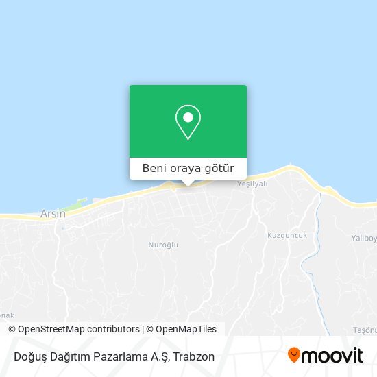 Doğuş Dağıtım Pazarlama A.Ş harita