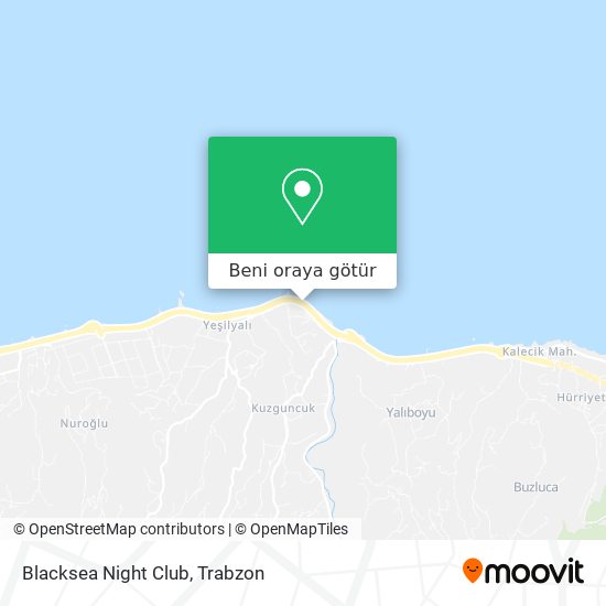 Blacksea Night Club harita