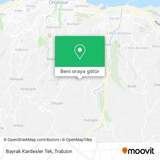 Bayrak Kardesler Tek harita