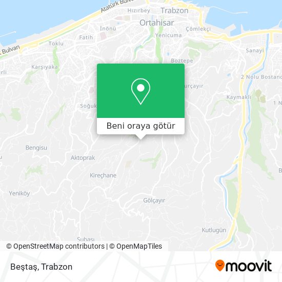 Beştaş harita