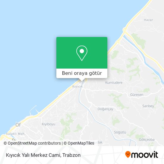 Kıyıcık Yalı Merkez Cami harita
