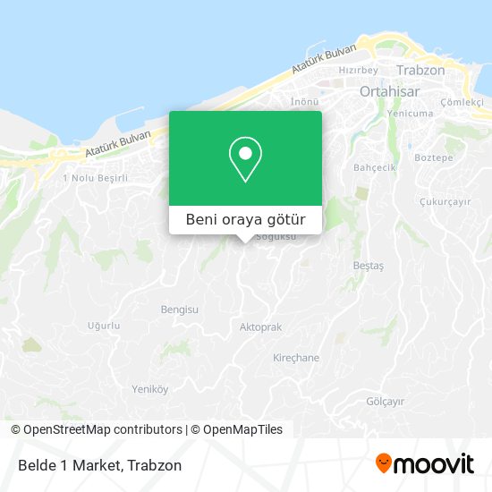 Belde 1 Market harita