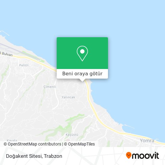 Doğakent Sitesi harita