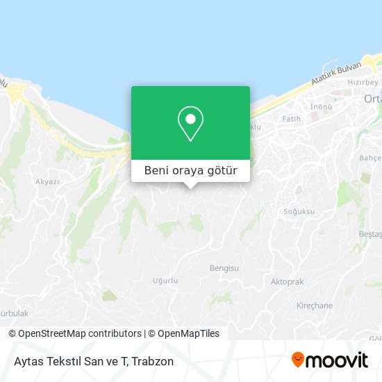 Aytas Tekstıl San ve T harita