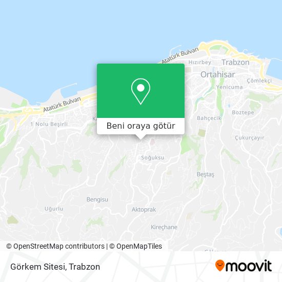Görkem Sitesi harita