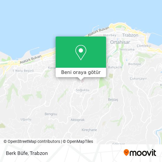 Berk Büfe harita