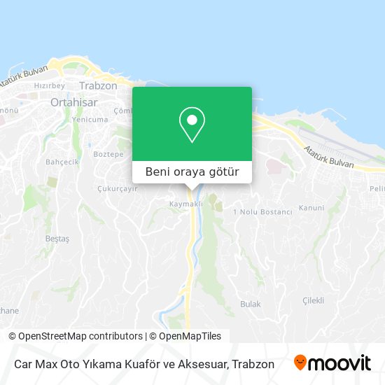 Car Max Oto Yıkama Kuaför ve Aksesuar harita