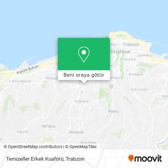 Temizeller Erkek Kuaförü harita