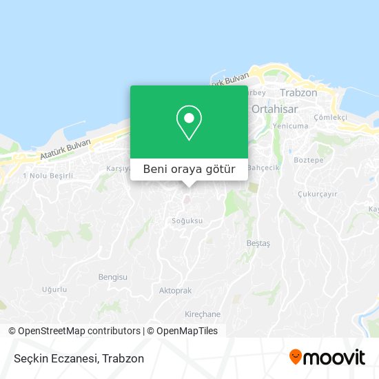 Seçkin Eczanesi harita