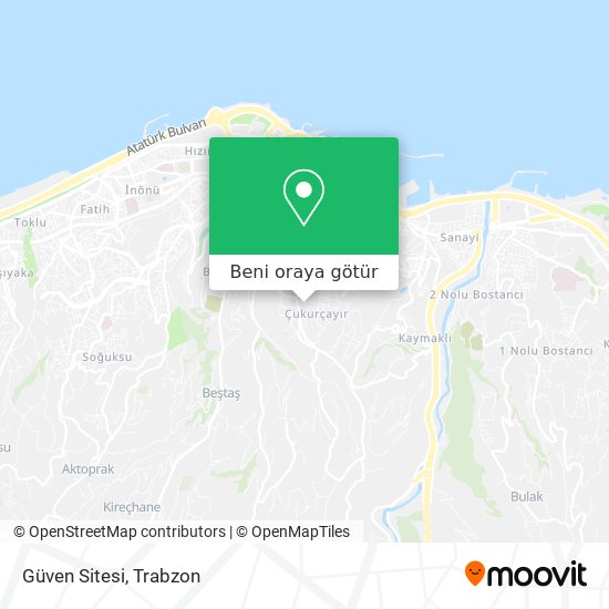 Güven Sitesi harita