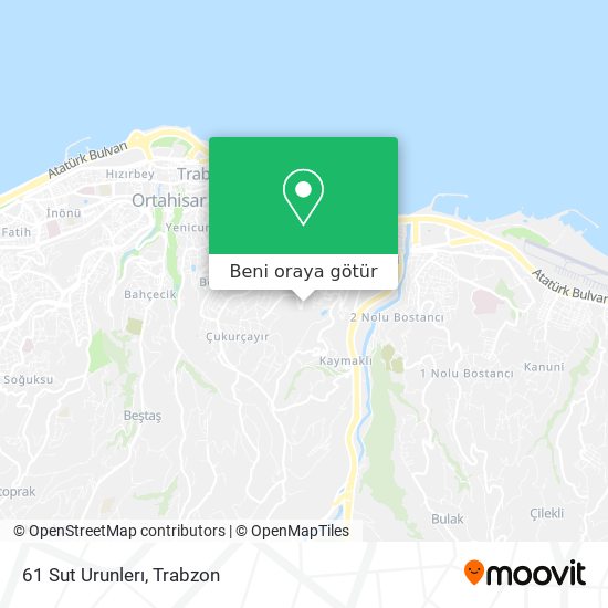 61 Sut Urunlerı harita